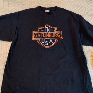 Gatlinburg Harley-Davidson Logo Tee